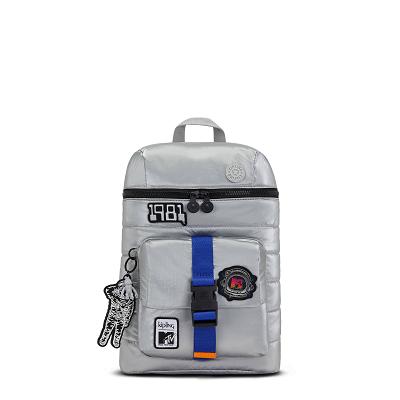 Plecaki Kipling Bosko Srebrne | PL1352-FFR