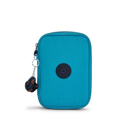 Torba Na Kosmetyki Kipling 100 Pens Zielone | PL1099-UYO