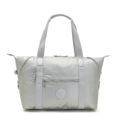 Torby Sportowe Kipling Art Medium Srebrne | PL1718-OAA
