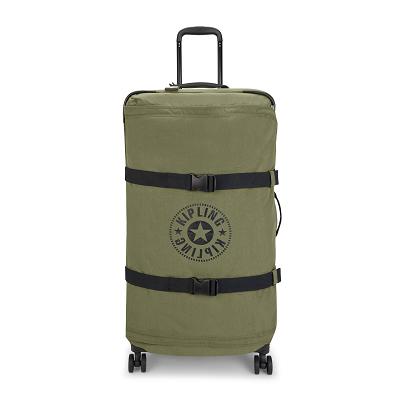Walizki Kipling Spontaneous Large Oliwkowe | PL2007-DSY
